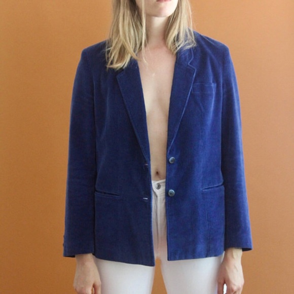 Jackets \u0026 Coats | Vintage Blue Corduroy 
